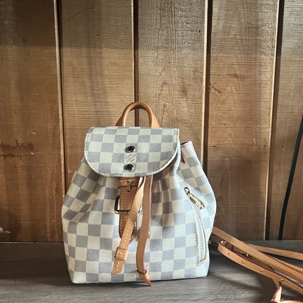Louis Vuitton Sperone bb White Backpack